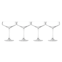 Набор бокалов для шампанского и коктейлей 4 шт 277 мл ZWIESEL GLAS Echo арт.123384