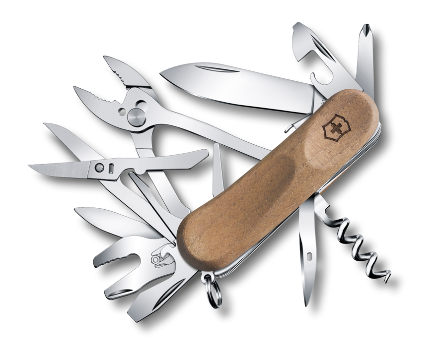 

Нож Victorinox EvoWood S557, 85 мм, 19 функций, дерево 2.5221.S63