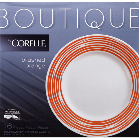Набор посуды 16 предметов Corelle Brushed Orange 1117024