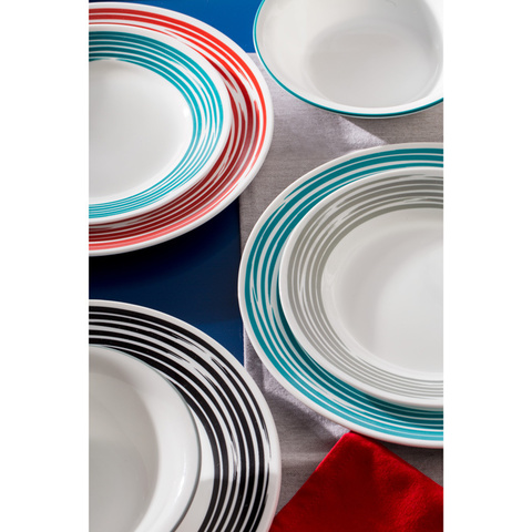 Набор посуды 16 предметов Corelle Brushed Red 1117028