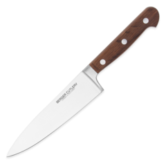 Нож кухонный поварской ШЕФ 16 см BERGER CUTLERY Classic Smoked Oak арт. BC210516