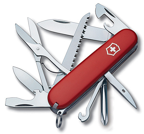 

Нож Victorinox Fieldmaster, 91 мм, 15 функций, красный* 1.4713