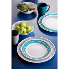 Набор посуды 16 предметов Corelle Brushed Turquoise 1117023
