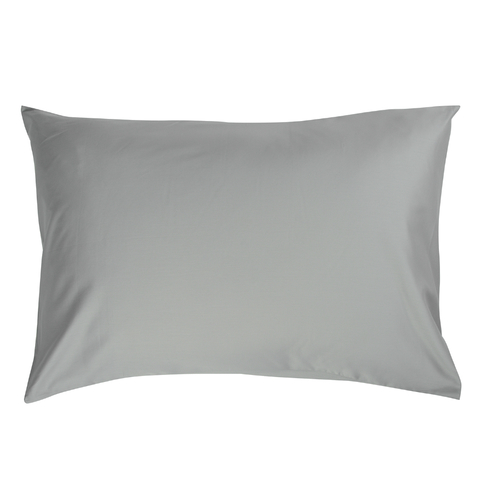 Комплект постельного белья двуспальный из сатина светло-серого цвета из коллекции Essential Tkano TK19-DC0018