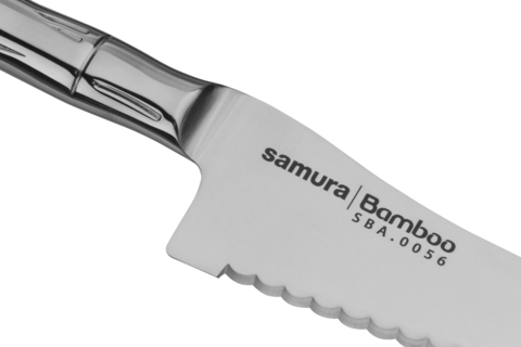 Нож кухонный для замороженных продуктов Samura Bamboo SBA-0056