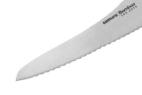 Нож кухонный для замороженных продуктов Samura Bamboo SBA-0056