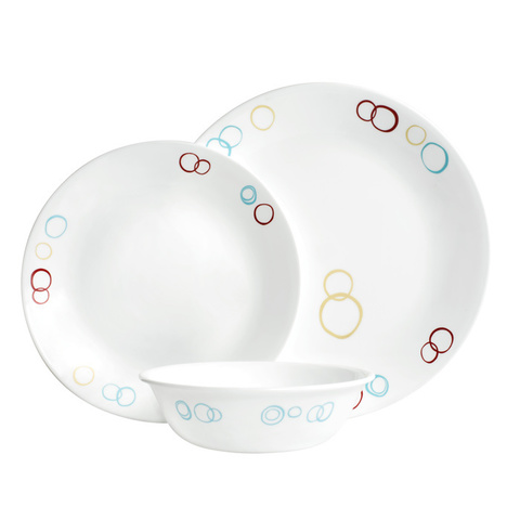 Набор посуды 12 предметов Corelle Circles 1118182