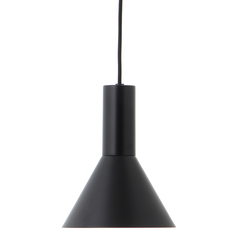 Лампа подвесная Lyss, 18х23 см, черная матовая Frandsen 123038