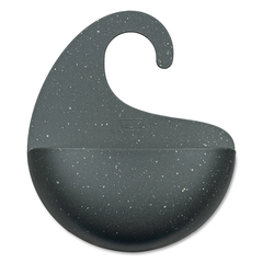 Органайзер для ванной Surf, Organic, 15х17,6х5,3 см, темно-серый Koziol 1440120