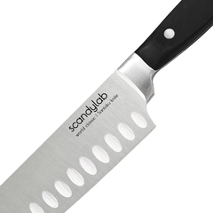 Японский поварской нож Сантоку для нарезки мяса, рыбы, овощей и фруктов Scandylab World Classic SWC006