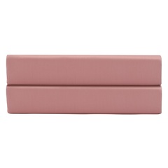 Простыня на резинке из сатина темно-розового цвета из коллекции Essential, 200х200х30 см Tkano TK21-FS0007