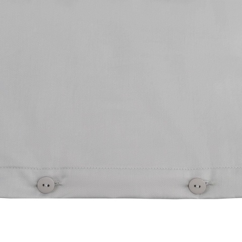 Комплект детского постельного белья из сатина светло-серого цвета из коллекции Essential, 110х140 см Tkano TK20-KIDS-DC0008