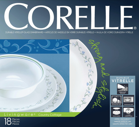 Набор посуды 18 предметов Corelle Country Cottage 1114099