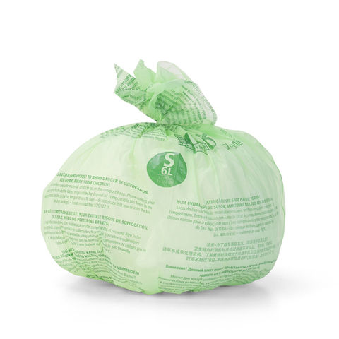 Пакет пластиковый биоразлагаемый, S 6л 10шт Brabantia 419683