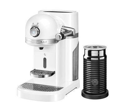 

Кофемашина капсульная 1,4л KitchenAid Artisan Nespresso и Aeroccino (Морозный жемчуг) 5KES0504EFP