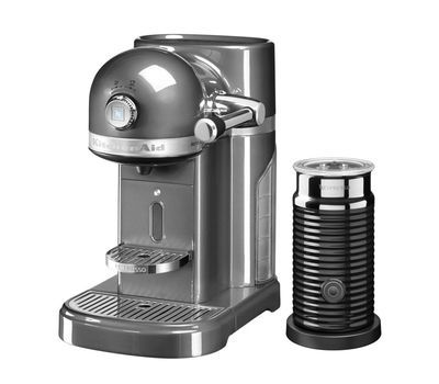 

Кофемашина капсульная 1,4л KitchenAid Artisan Nespresso и Aeroccino (Серебряный медальон) 5KES0504EMS