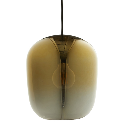Лампа подвесная Ombre, 41,5х?35 см, стекло, золото Frandsen 1668273605001