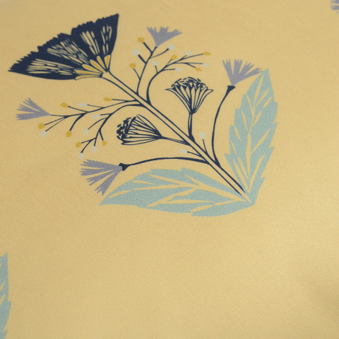 Комплект постельного белья полутораспальный из сатина с принтом 'Летний цветок' из коллекции Essenti Tkano TK19-DC0001