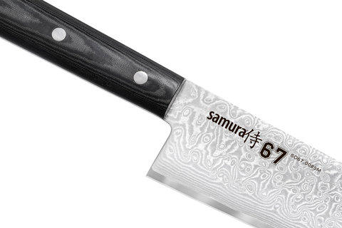 Нож кухонный Шеф 208мм Samura 67 Damascus SD67-0085M