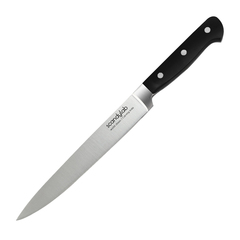 Нож для тонкой нарезки мяса, рыбы, колбасы (слайсер) кухонный Scandylab World Classic SWC003