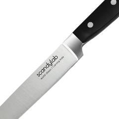 Нож для тонкой нарезки мяса, рыбы, колбасы (слайсер) кухонный Scandylab World Classic SWC003
