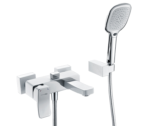 

Aller 1061WHITE Смеситель для ванны с коротким изливом WasserKRAFT Серия Aller 1060WHITE
