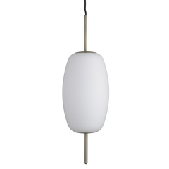 Лампа подвесная Silk, 62х?20 см, белое опаловое стекло Frandsen 157901184001