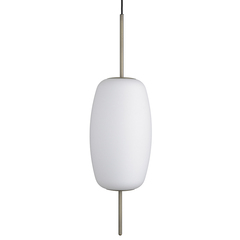 Лампа подвесная Silk, 78х?22 см, белое опаловое стекло Frandsen 157801184001