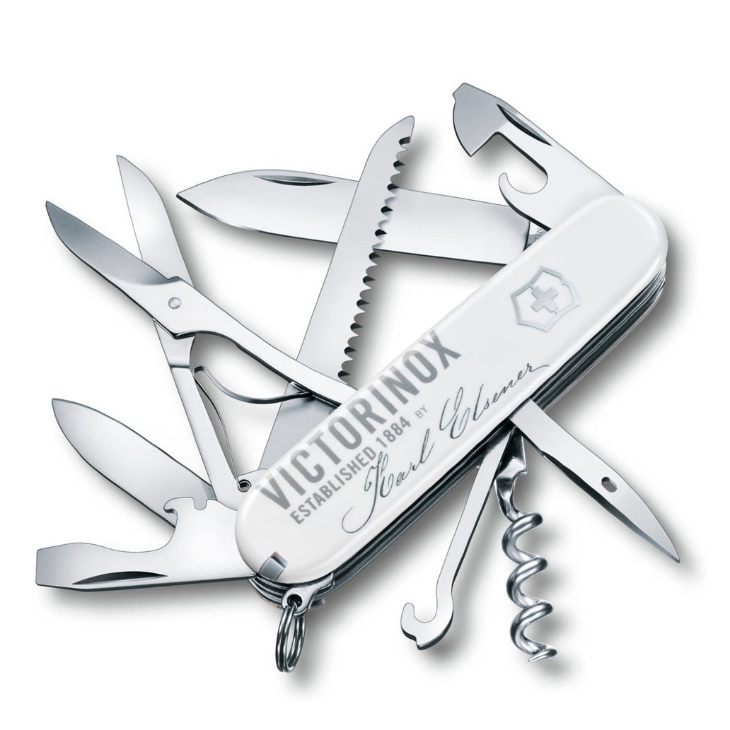 

Нож Victorinox Huntsman, 91 мм, 15 функций, белый, (подар. упаковка) 1.1918.J18