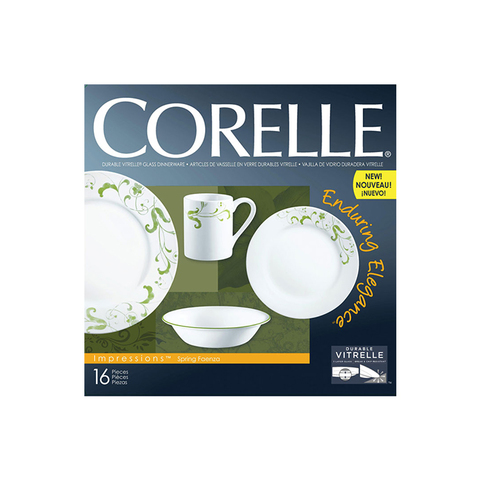 Набор посуды 16 предметов Corelle Spring Faenza 1107615