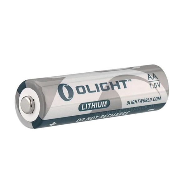 

Литиевая батарея Olight AA 2900 1.5V. mAh 901093