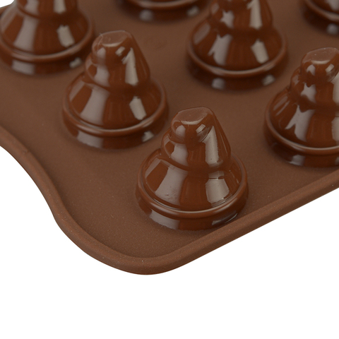 Форма для приготовления конфет Choco Trees силиконовая Silikomart 22.154.77.0065