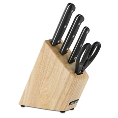 Набор из 3 кухонный ножей, ножниц и подставки ARCOS Universal арт. 258000