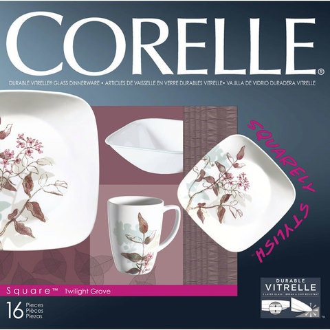 Набор посуды 16 предметов Corelle Twilight Grove 1095085