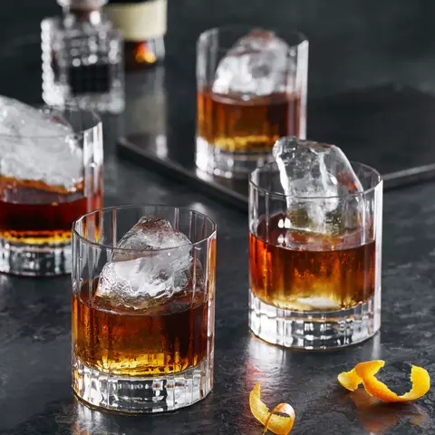 Набор из 4 стаканов для виски DOF 335 мл LUIGI BORMIOLI Bach арт. A10823GTY021990