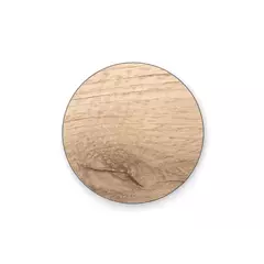 Подставка под кружку «Бирдекель», круглая, 85x85 мм, композитный материал, дуб натуральный арт.BD852094OA4