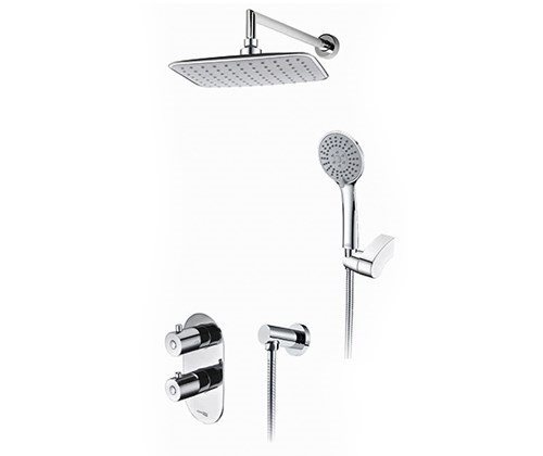 

А16031 Thermo Встраиваемый комплект для душа с верхней душевой насадкой и лейкой WasserKRAFT