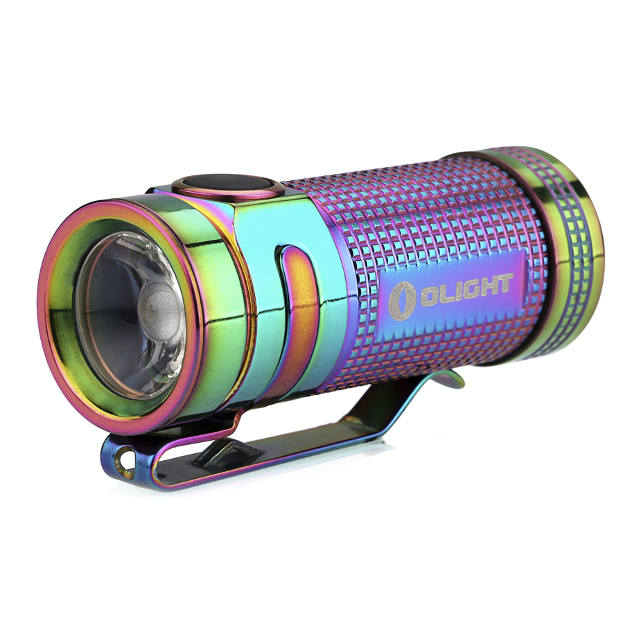 

Фонарь светодиодный Olight S Mini Ti Rainbow PVD Титан 918558
