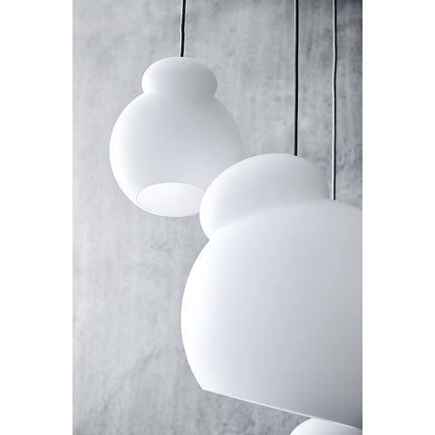 Лампа подвесная Air, 25,5х?22 см, белое опаловое стекло Frandsen 118469