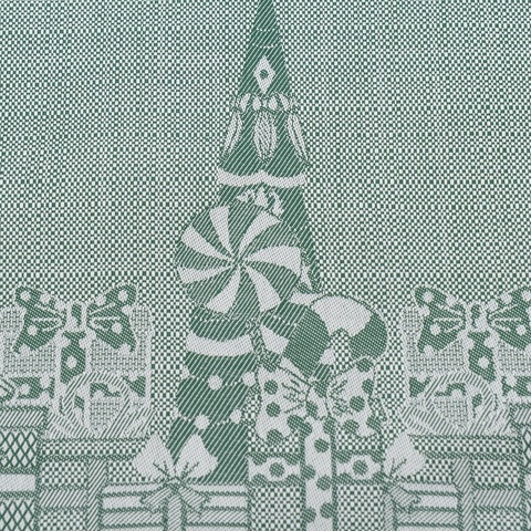Салфетка из хлопка зеленого цвета с рисунком Щелкунчик из коллекции New Year Essential, 53х53см Tkano TK21-NA0014