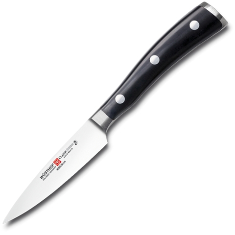 Набор из 5 кухонных ножей, ножниц, мусата и подставки WUSTHOF Classic Ikon арт. 9878 WUS