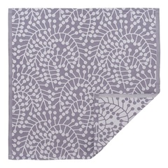 Салфетка из хлопка фиолетово-серого цвета с рисунком Спелая смородина, Scandinavian touch, 53х53см Tkano TK21-NA0011