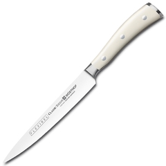 Нож кухонный филейный гибкий 16 см WUSTHOF Ikon Cream White (Золинген) арт. 4556-0
