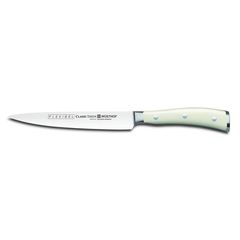 Нож кухонный филейный гибкий 16 см WUSTHOF Ikon Cream White (Золинген) арт. 4556-0