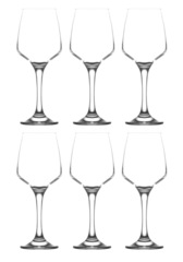 Набор из 6 бокалов универсальных для вина/воды 330мл LAV LV-LAL569YHD