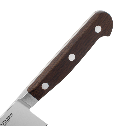 Нож кухонный Сантоку 18 см BERGER CUTLERY Classic Smoked Oak арт. BC210916