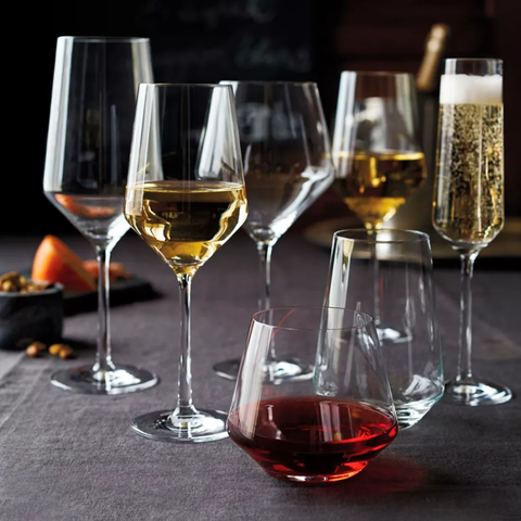 Набор бокалов для вина /для красного вина/для белого вина/для шампанского ZWIESEL GLAS Pure