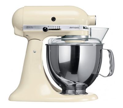 

Миксер планетарный бытовой 4,83л KitchenAid (3 насадки) (Кремовый) 5KSM125EAC