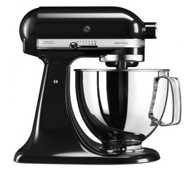 

Миксер планетарный бытовой 4,83л KitchenAid (3 насадки) (Черный) 5KSM125EOB