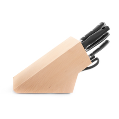 Набор из 5 кухонных ножей, мусата, ножниц и подставки WUSTHOF «Classic Ikon» арт.1090370701